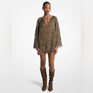 Michael Kors Sage Green Lace Dress Xs